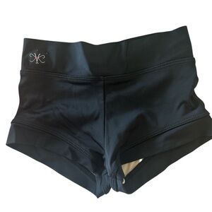Girls Black Dance Shorts